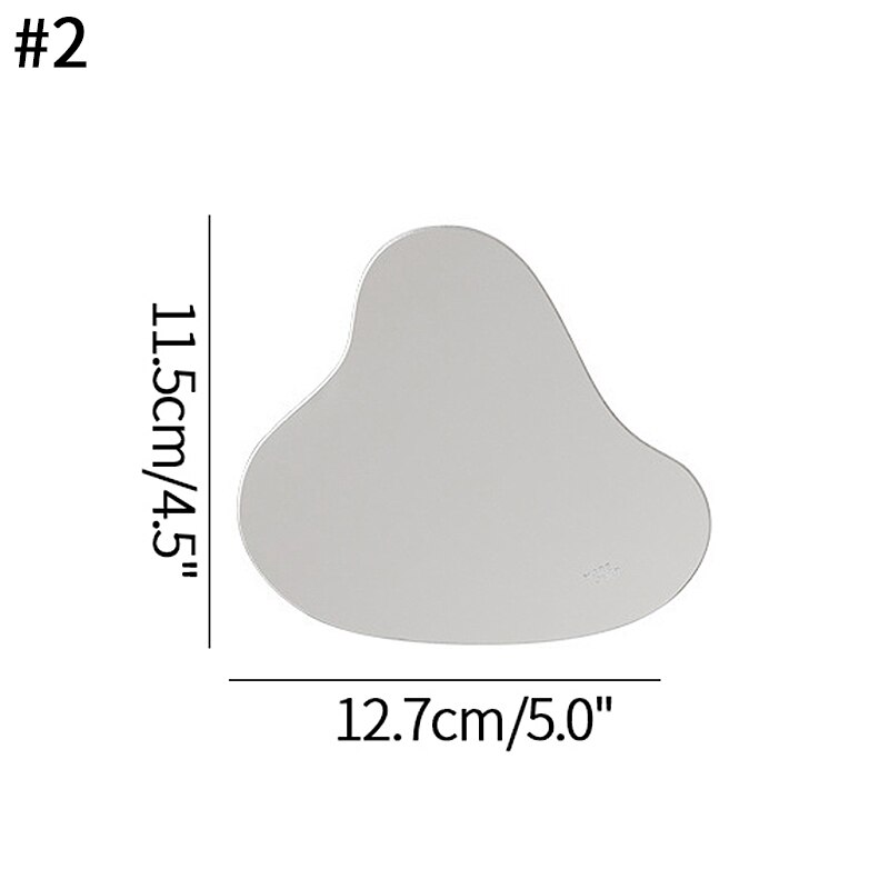 Ins Cup Onderzetters Acryl Spiegel Onderzetters Koffie Cup Mok Pad Isolatie Placemat Cafe Tafel Mat Desktop Decor Ornamenten: Placemat S2