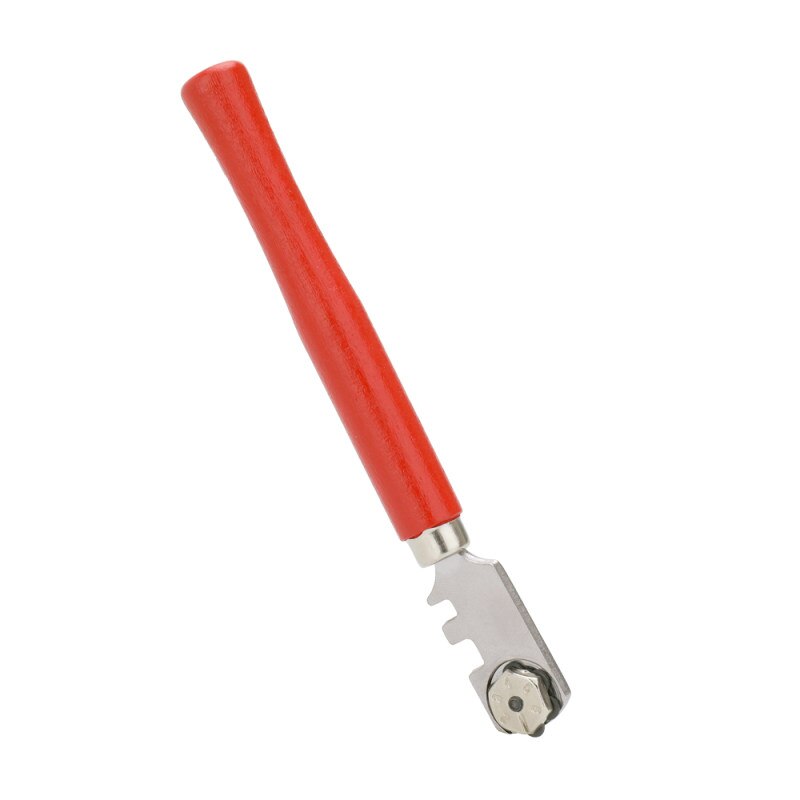 1 ud. Cortador de azulejos de vidrio con punta de diamante portátil para herramientas manuales 130mm herramienta de corte manual