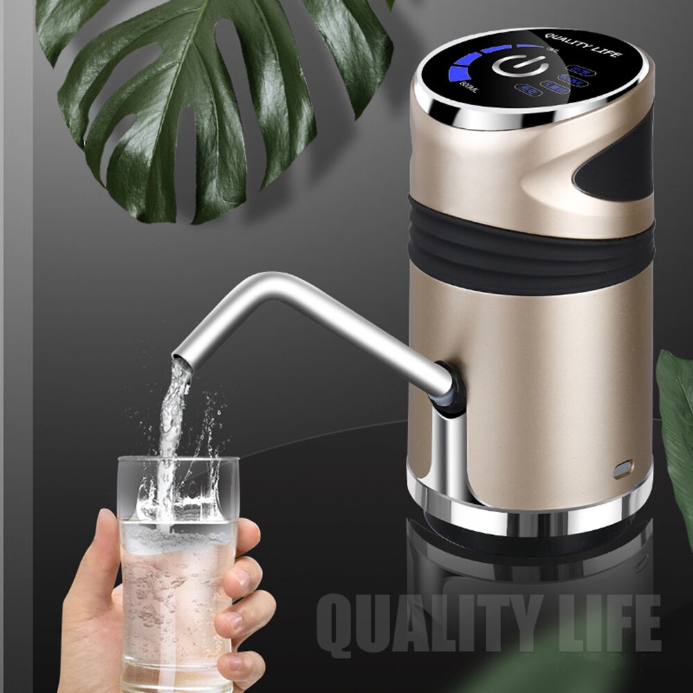 Thuis Gadgets Water Fles Pomp Mini Barreled Water Elektrische Pomp Usb Charge Automatische Draagbare Water Dispenser Drink Dispenser