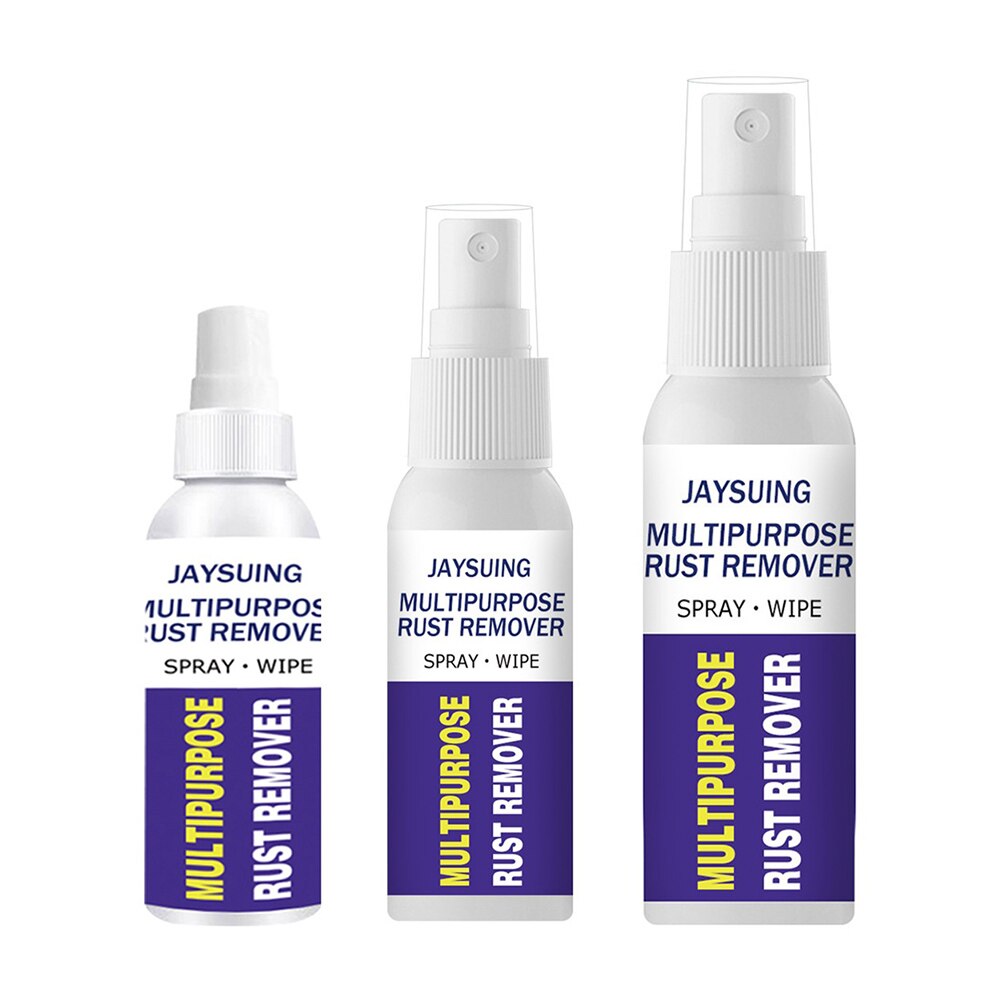 Multi-Purpose Car Rust Remover Wheel Hub Screw Derusting Spray Polish Agent Metal Surface Chrome Paint Metal Polish Cleaning