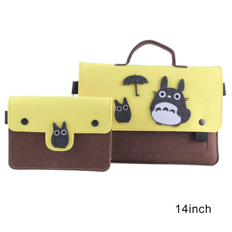 Dokumenty biletowe Organizer filcowa torba do przechowywania folderów przewodowa myszka komputerowa teczki biznesowe pakiet biurowy elektroniczny gadżet Supplie: C 14inch