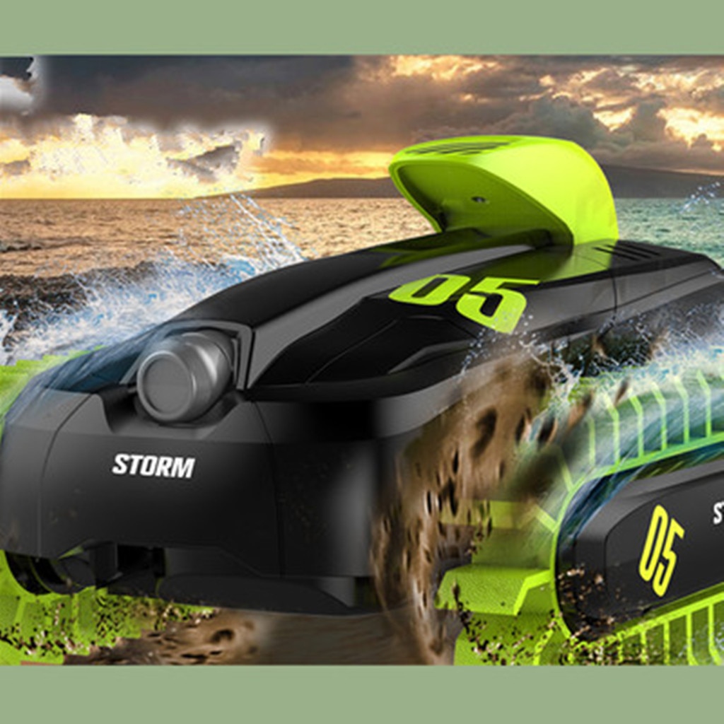 Remote control car furious Radio controlled toys STORM 2.4G 4WD Electric Stunt Amphibious Trucks RTR Toys D300429