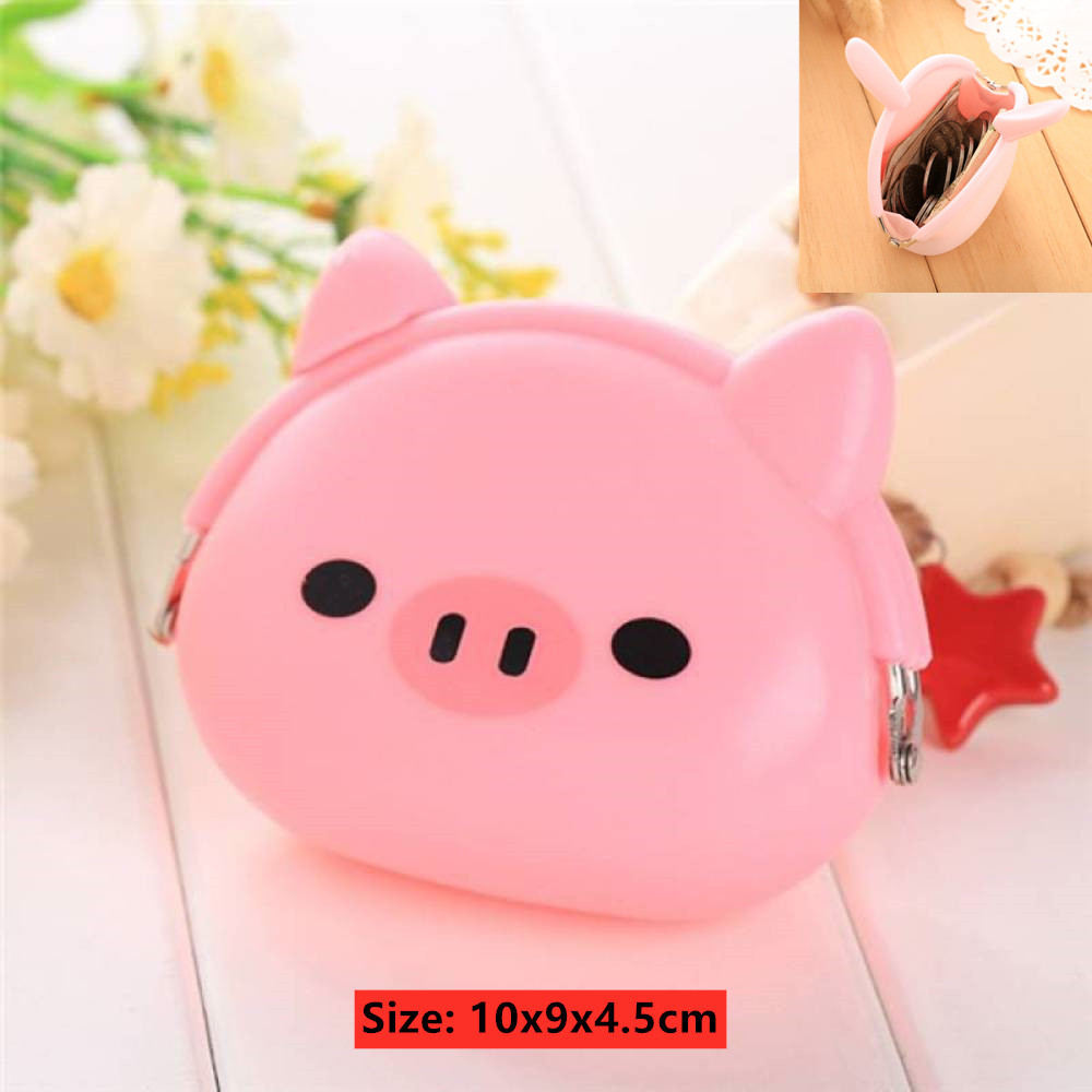 Mode Schattige Kinderen Portemonnee Kleine Vrouwen Coin Zakken Mooie Afdrukken Portemonnee Dier Bloem Muntzakken Meisjes Coin tassen: B3