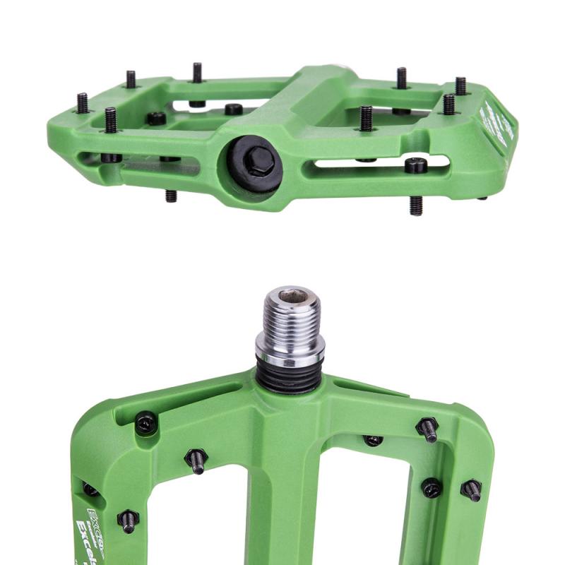 ZTTO wioślarz Mtb pedały Ultralight łożysko nylon płaska szeroka pedały rowerowe antypoślizgowe antypoślizgowe autostrady pedały rowerowe części rowerowe