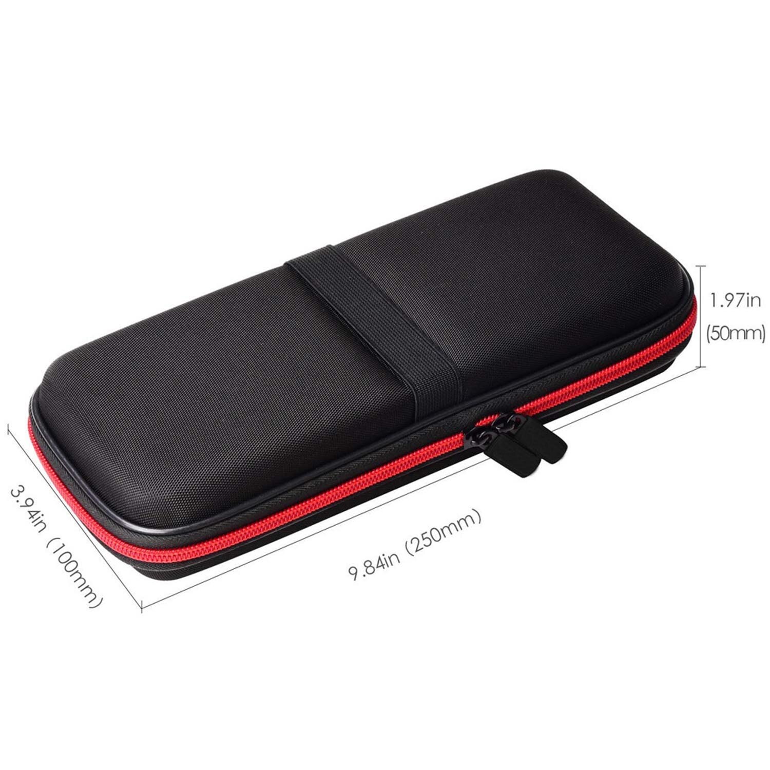 Portable Travel Hard EVA Shockproof Carrying Bag Case Pouch Storage Box with Carabiner for External Battery Pack Power Bank