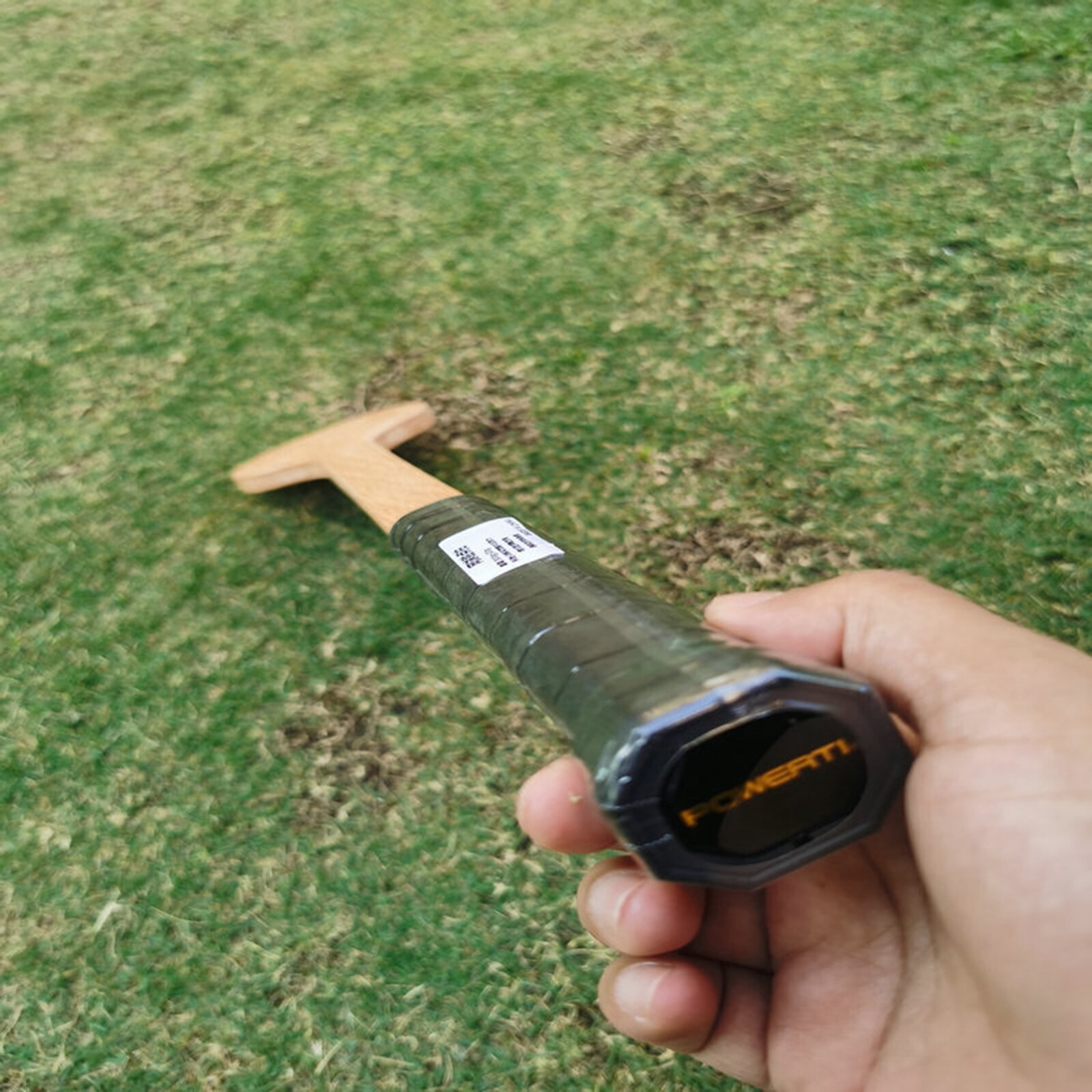 Sweet Spot-raqueta de madera para practicar tenis, puntero, palo, Accesorios de Tenis