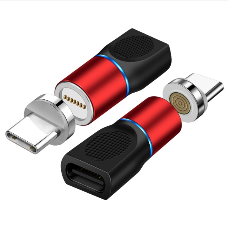 Adattatore magnetico USB C per Samsung Huawei Xiaomi Redmi LG VIVO OPPO accessori per Smartphone SONY Honor OnePlus caricabatterie magnetico