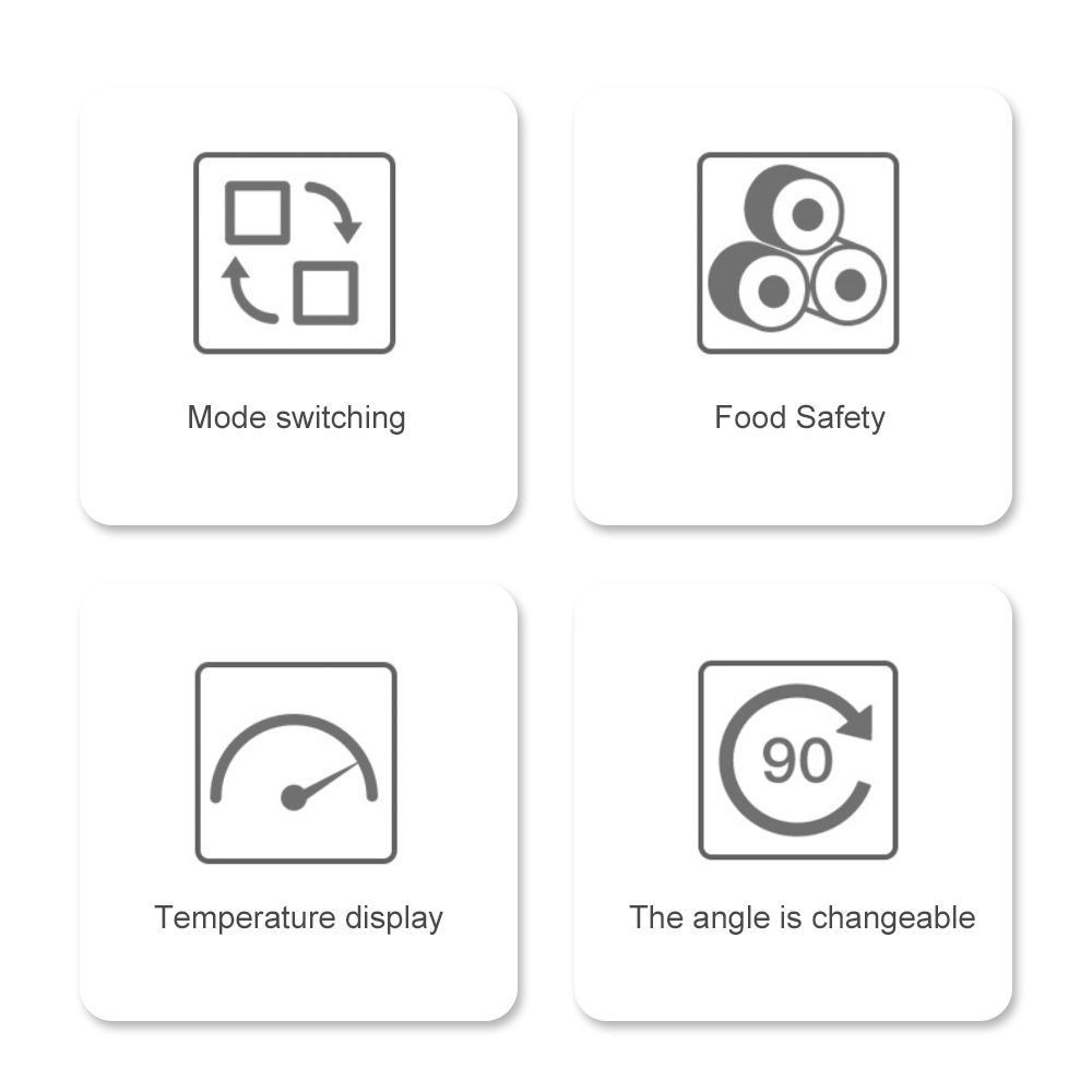 Termometr robić kawy KKmoon szybki wyświetlacz termometr analogowa tarcza-10 ~ 100 ℃ wskaźnik temperatury Wybierz SS sonda natychmiastowy termometr