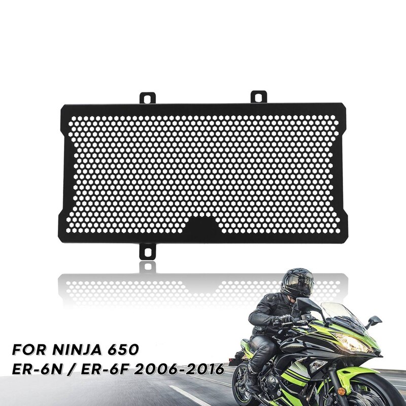 XMT-MOTOR Radiateur pour moto Kawasaki ER-6N ER-6F Ninja 650R 2006-2008 Moteurs