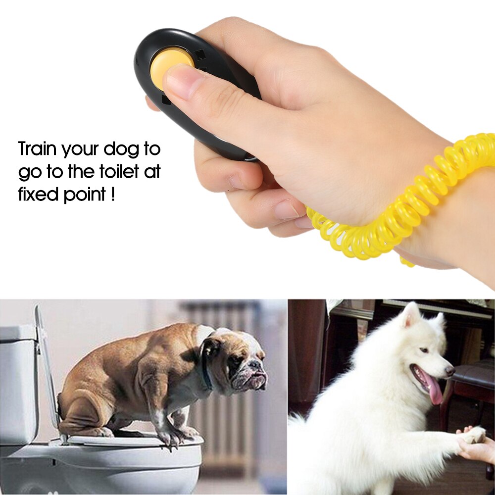 Pet Dog Training Clicker Pet Sound Training Device Trainer Aid Wrist Clicker Tool For Most Pet 7 Pack Reliable Clicker