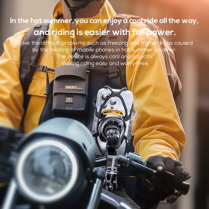 Riding Refrigeration Mobile Phone Radiator Rider R... – Grandado