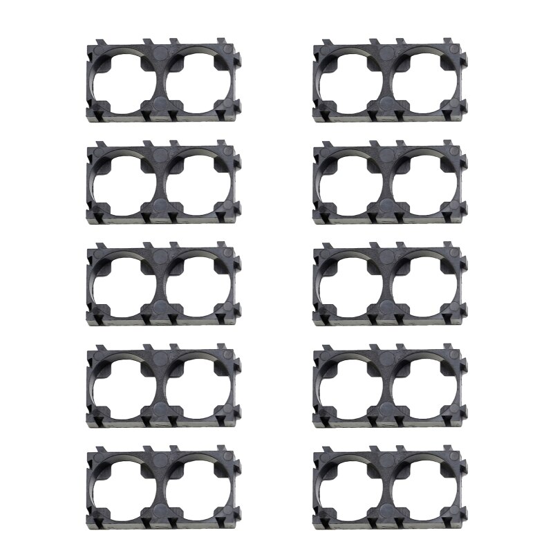 10 pçs 21700/32650 suporte da bateria suportes de plástico 21700 suporte da bateria para 21700/32650 bateria 1x 3/1x2 diy acessórios: Azul