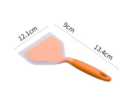 Hög temperatur silikon spade non-stick spade jade spade tjock ägg spade pizza spade: A