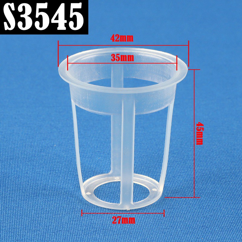 50 stks/partij Hydrocultuur Mand Tuin Groente Grondloze Grow Net Pot Kasplant Kloon Grow Potten Netto Kwekerij Cup: Paars