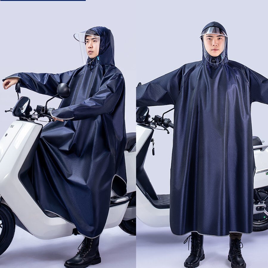 Mode Motorfiets Wandelen Regenjas Vrouwen Regenkleding Mannen Reflecterende Regenjas Ondoordringbare Poncho Japan Waterdichte Regenhoes Hooded