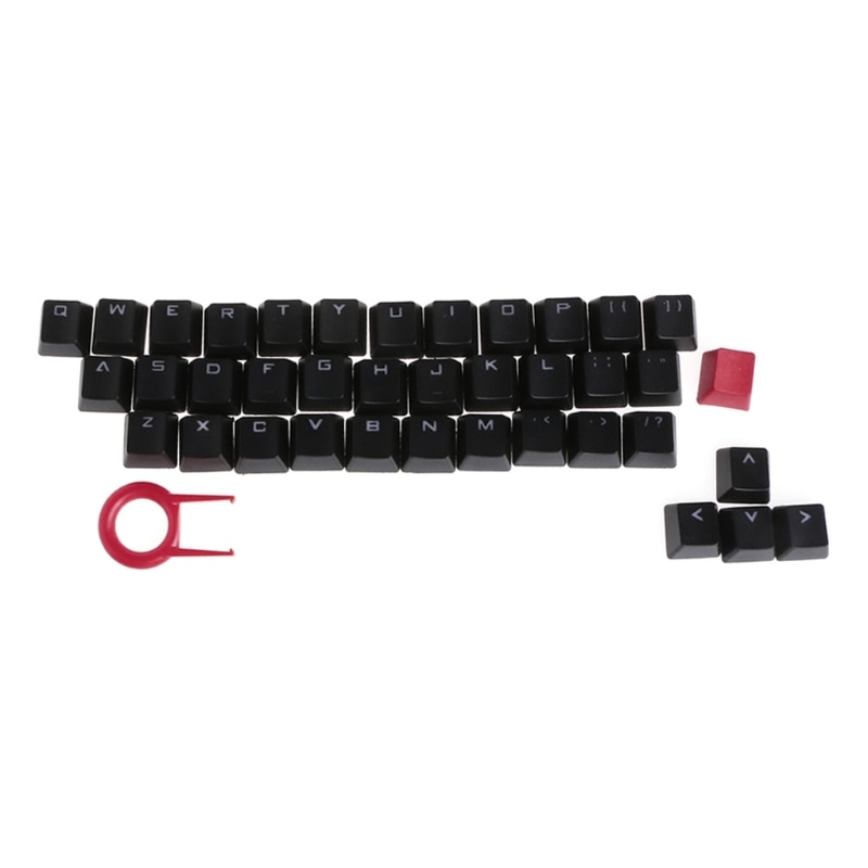 PBT 37 Toetsen Double shot Translucidus Backlit Keycaps voor Mechanische Toetsenbord