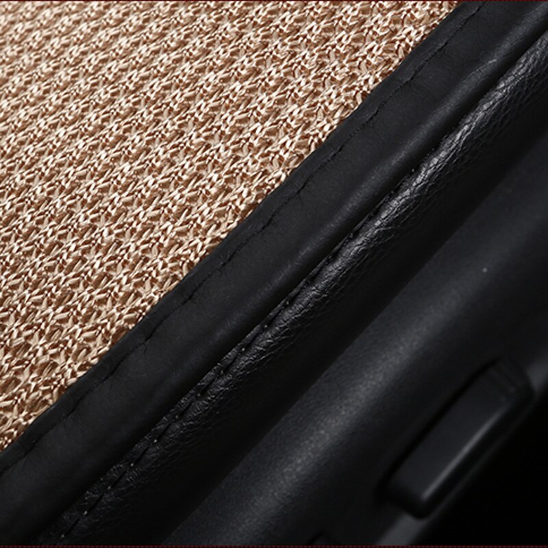 Letni fotelik samochodowy oddychający lodowy jedwab cztery pory roku poduszki na siedzenia samochodowe podkładka ochronna przednia podkładka pasuje robić większości samochodów