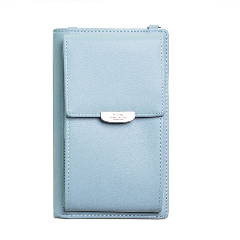 Women Casual Wallet Brand Cell Phone Wallet Big Card Holders Wallet Handbag Purse Clutch Messenger Shoulder Straps Bag
