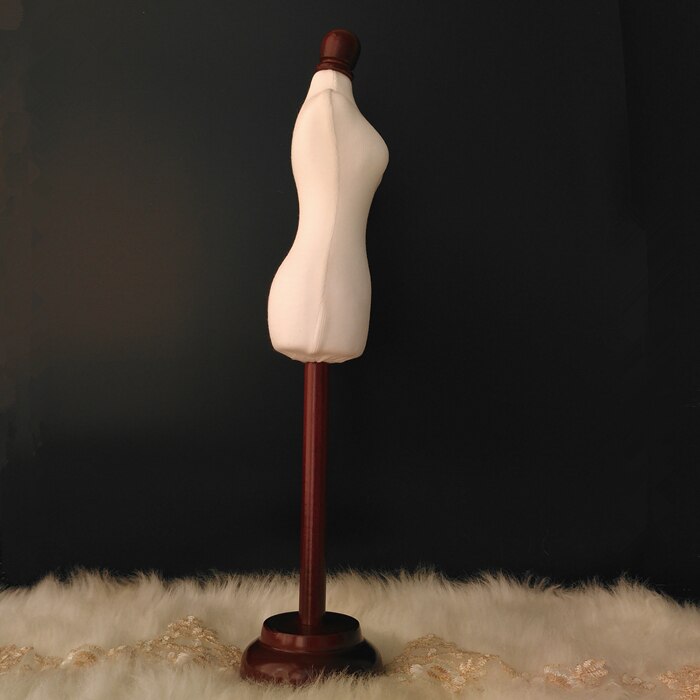 Half Size Dress Form 1/4 dress form Mannequin 1/4 clothing draping mannequin cloth models dress form with button wood ,M00019A