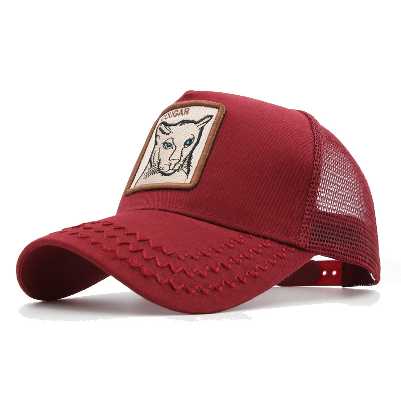 gorra de béisbol de malla Unisex encantadores animales gorras mujeres y hombres gorra Snapback papá sombrero verano hueso ajustable SA-8