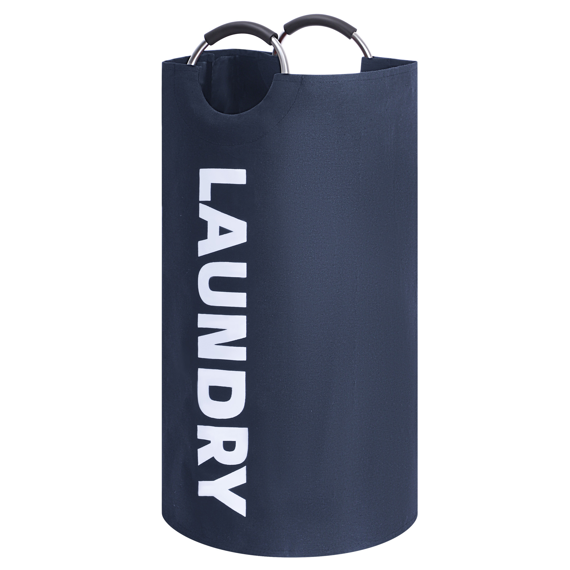 Extra-Large Waterproof Laundry Basket with Padded Handle Foldable Multi-Purpose Storage for Bathroom Laundry Room Balcony Dorms: light yellow