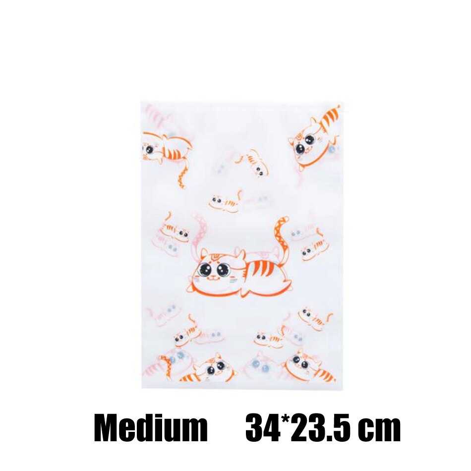 Animal Cat Cosmetic Bag Organizer Women Storage Pouch Cute Makeup Bag Transparent Travel Toiletry Bag Make Up Bag: 2