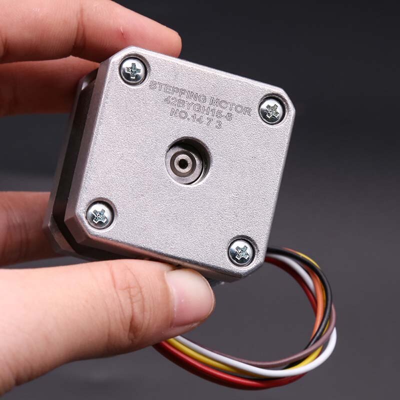 Nema 17 Stepper Motor 42 Motor Ball Bearing 2-phase 6-wire 0.2Nm 31.4mm Nema17 Stepping Motor 1.8° w/ Timing Pulley,3D Printer