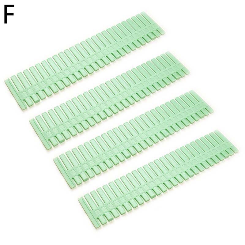 2/4Pcs DIY drawer storage divider PP free combination divider Drawer storage divider DIY plastic drawer divider: 06