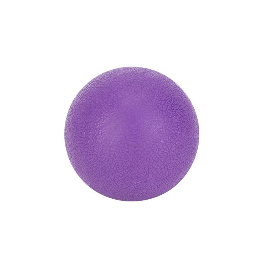 Pelota de masaje de Yoga Bola de Fascia Bola de masajes para ejercicios para relajación muscular profunda y masaje de acupresión: Purple