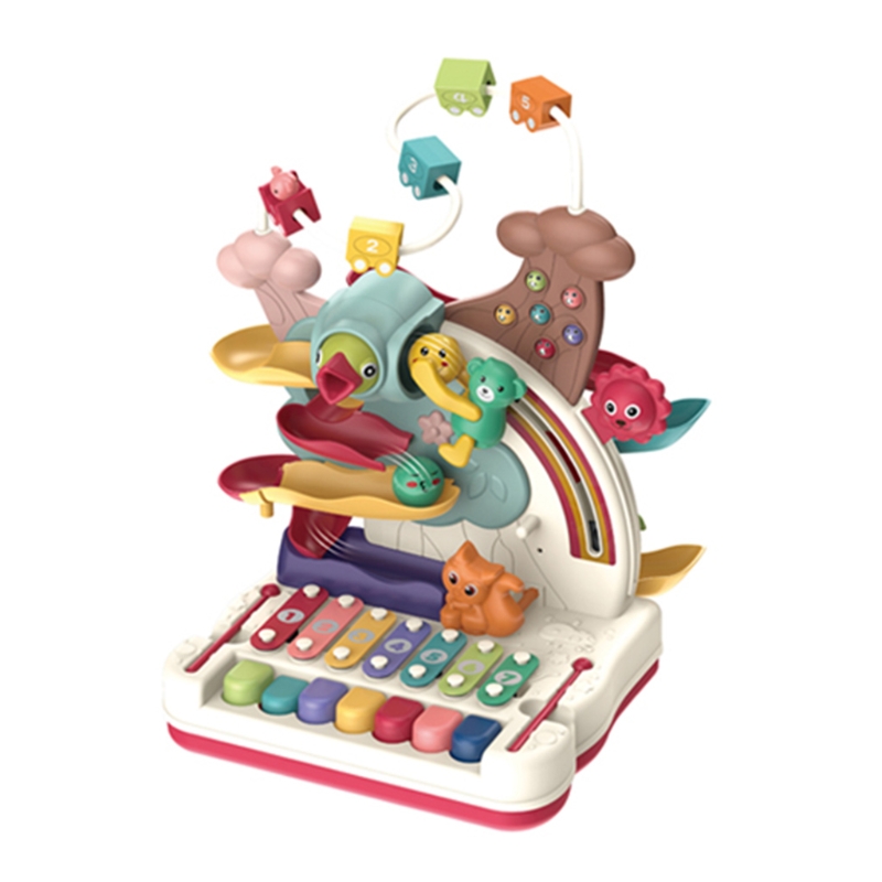 40JC 6 In 1 Musical Learning Baby Speelgoed Voor Kinderen Van 0-3 Jaar Oude Cultiveren Kinderen Interesse in Muziek Niet Giftig