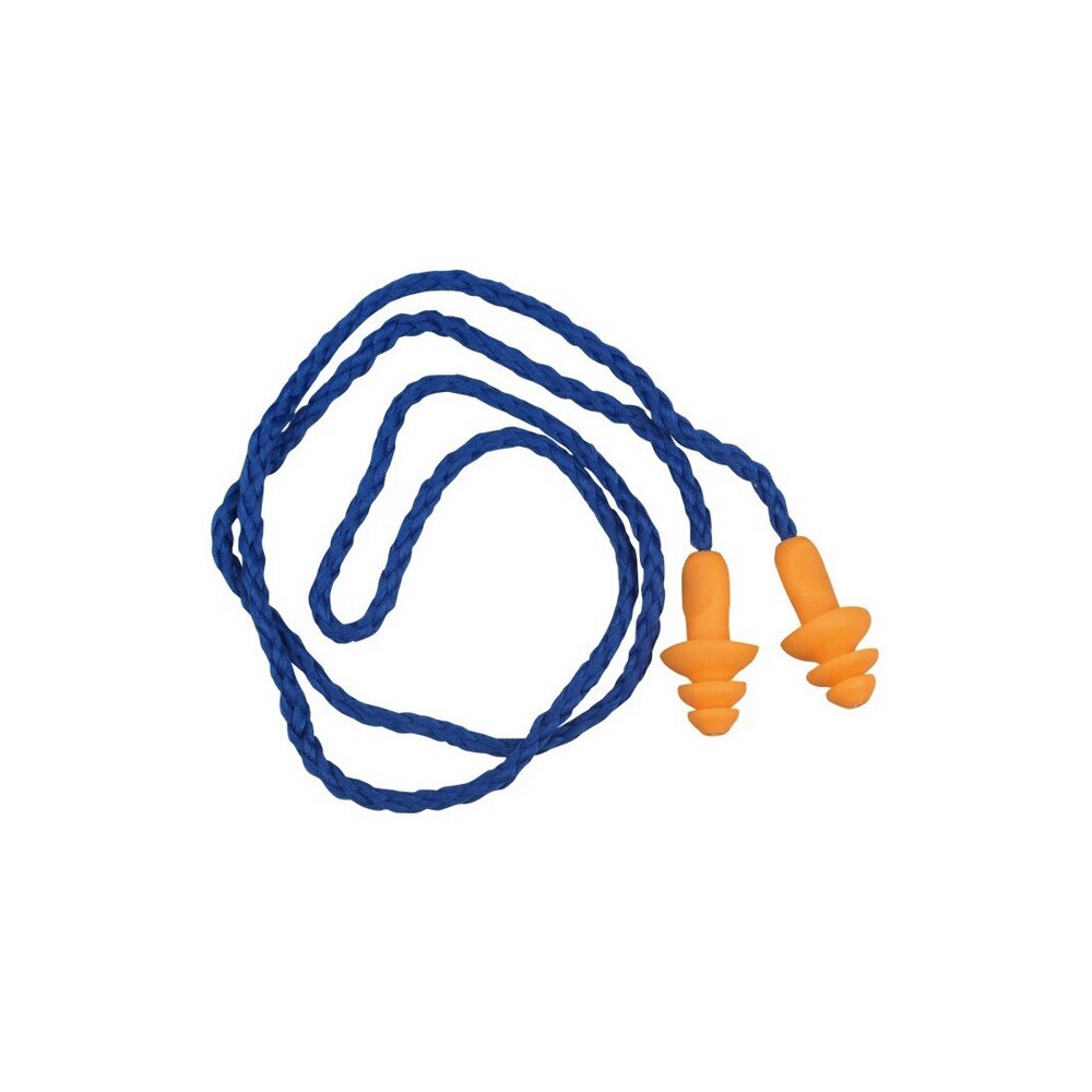 10pairs/lot 3M 1270 Ear Plugs Push-Ins Corded Noise Reduction Earplugs Sleep 24dB Highest NRR Comfortable Ear Hearing Protection