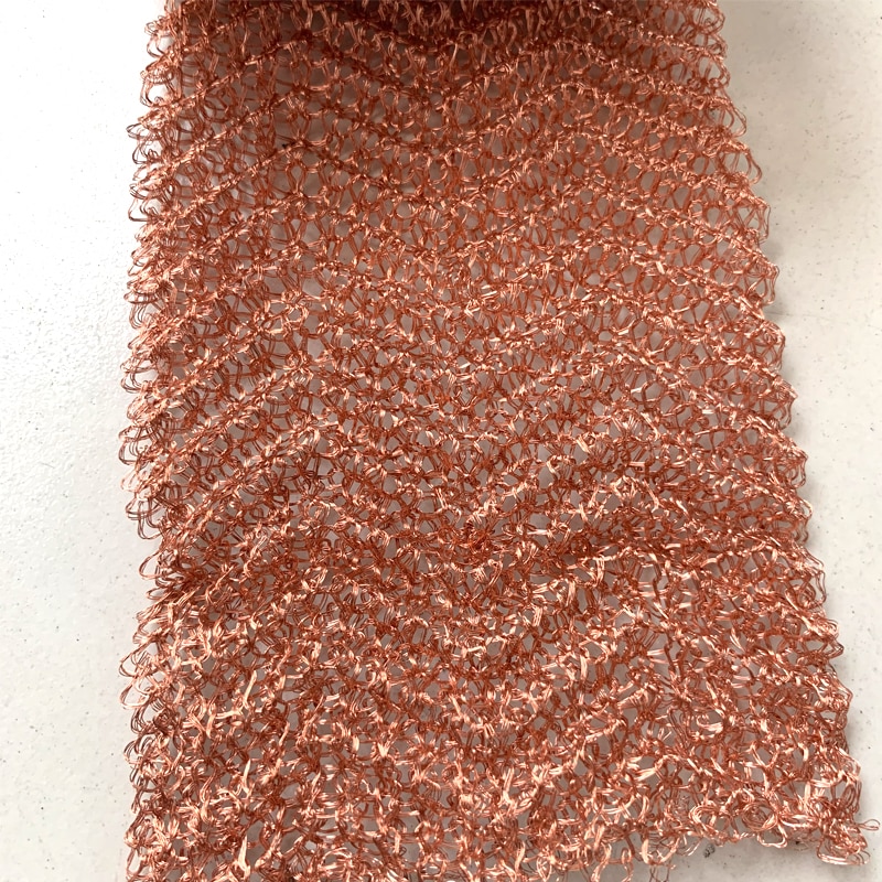 0.5-10 Meter 4 Wires Pure Copper Mesh Woven Filter Sanitary Food Grade For Distillation Moonshine Home Brew Beer 100mm Width