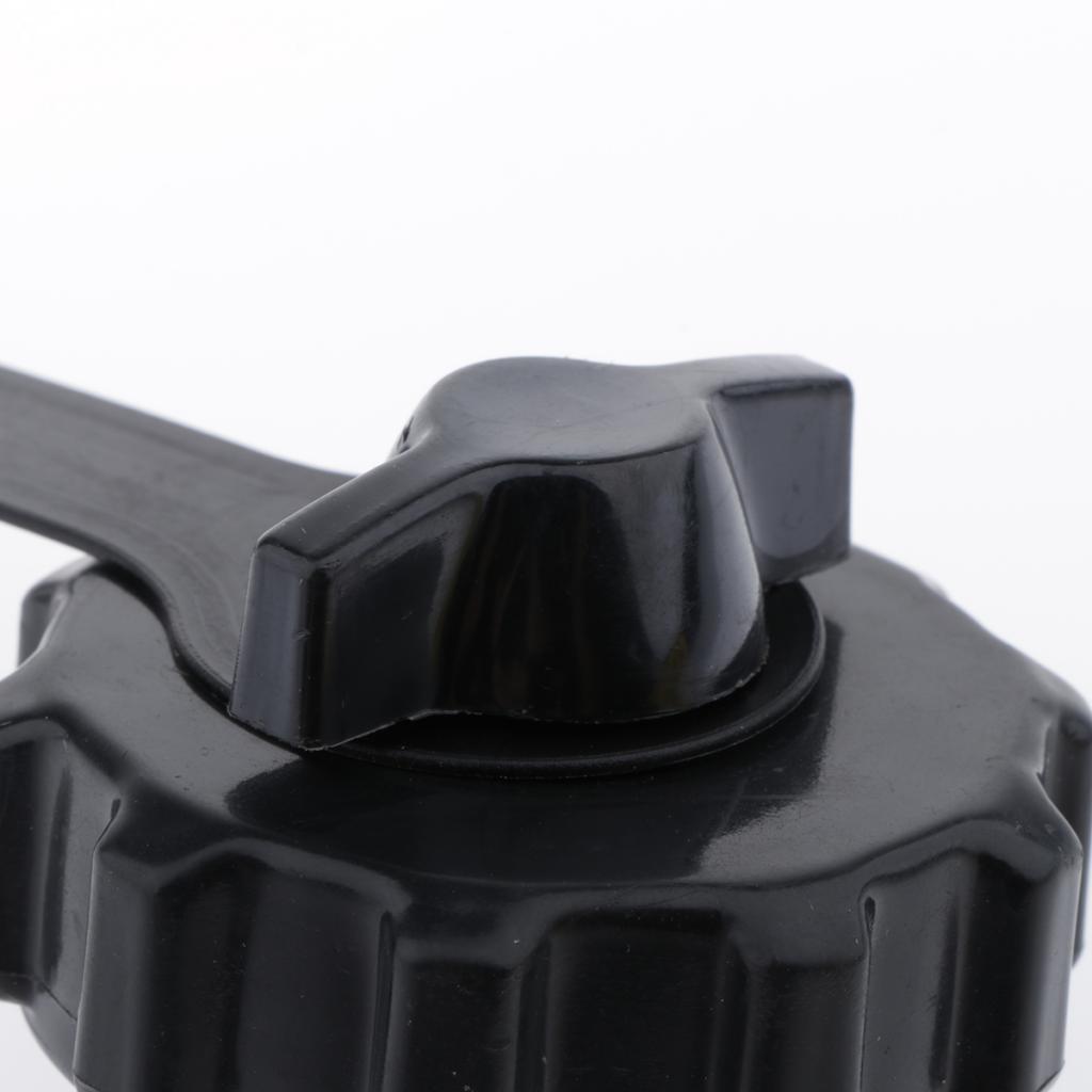 Fuel Oil Tank Cap Plastic Cover for 4 /5 / 6HP Marine Outboard Engine Black