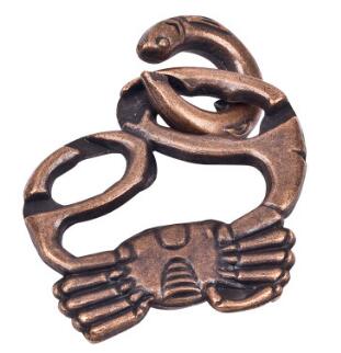 IQ Metallo Amour Puzzle rompicapo Puzzle Game per Adulti Bambini: Model 11