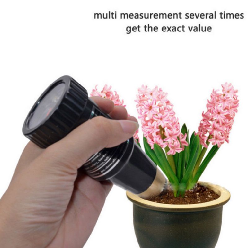 Two-in-One Soil Acidity Meter PH Value PH Tester Moisture Hygrometer Salinity High Sensitivity Soil Testing Equipment