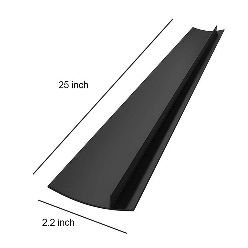 Kitchen Silicone Stove Gap Cover, Easy-to-clean Heat-resistant Gap Filler, Sealed Counter,Stovetop,Oven,Washer Dryer(21/25 Inch): C