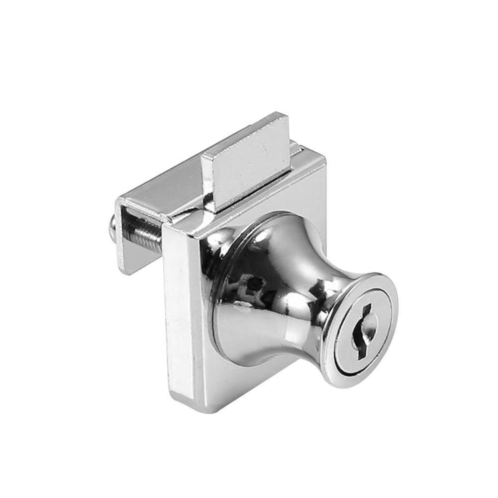 De bedste 'zink legering lås glas udstillingsskab udstillingslåse bore glas nej med dør til 5-8mm z1 v 0