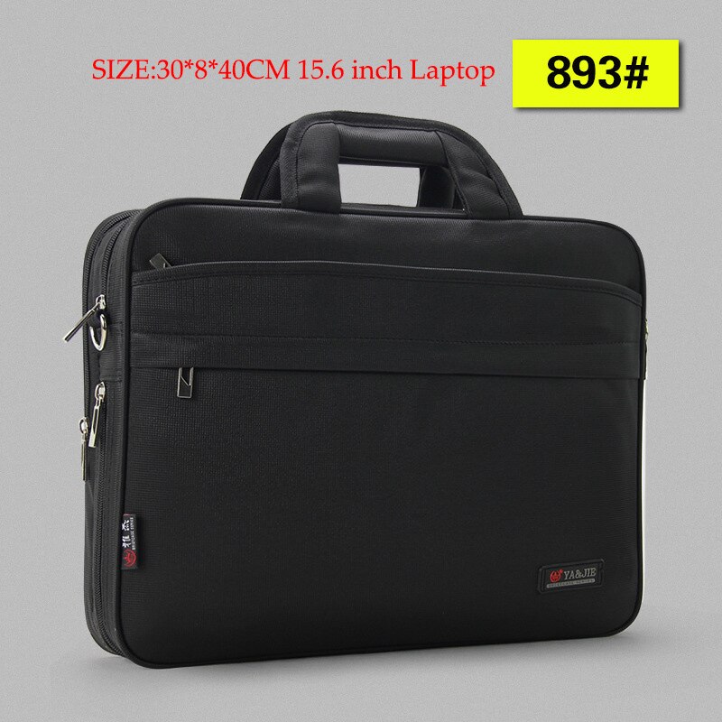 Brand Briefcase 15.6 inch Laptop Handbag Casual Messenger Shoulder Bag for Men Office Bag: 893