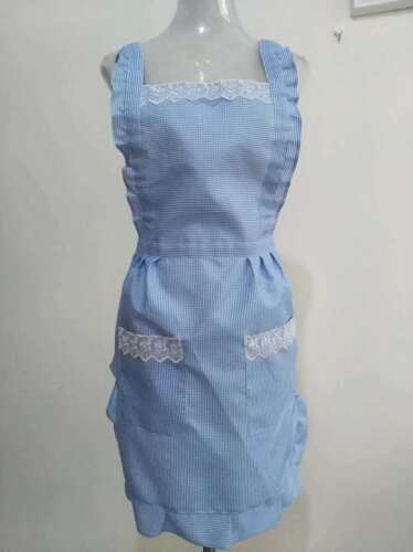 Simple PVC Apron for woman Brief Style Apron For Cleaning Cartoon Cute Waterproof Cooking Baking Kitchen Apron