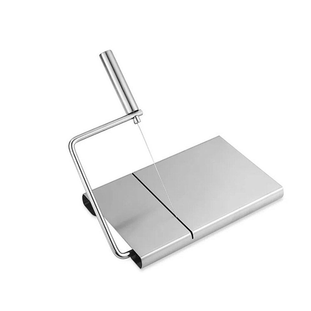 Rebanador de queso duro semiduro, separador de pan, rallador de ensalada de frutas con bandeja, herramienta para hornear, utensilio de cocina, 1 ud.: Default Title