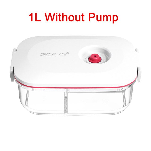 Cirkel Vreugde Bacteriostatische Lock Verse Intelligente Vacuüm Vers Houden Lunch Box Set: 1L