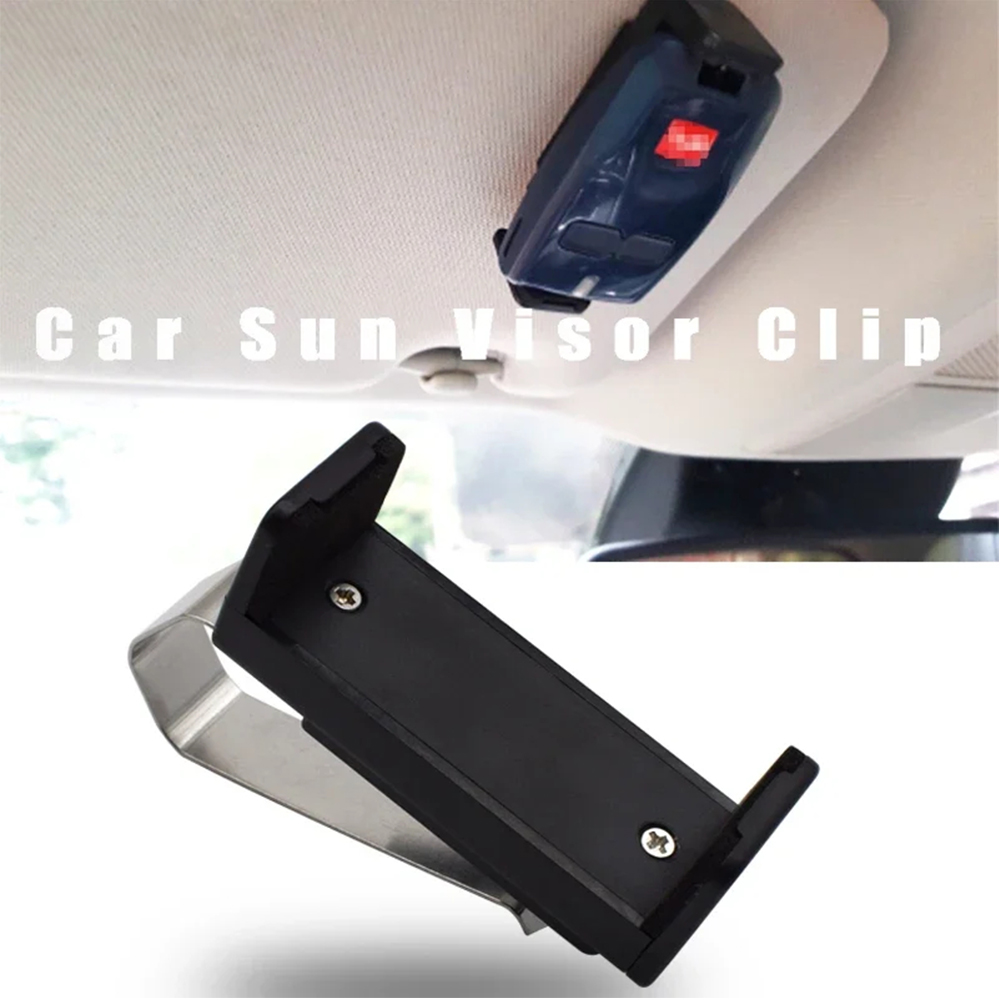 Auto Zonneklep Clip Houder Poort Afstandsbediening 45-67Mm Voor Garagedeur Controle Auto Sleutelhanger Barrière Universele Opener Snelle Installatie