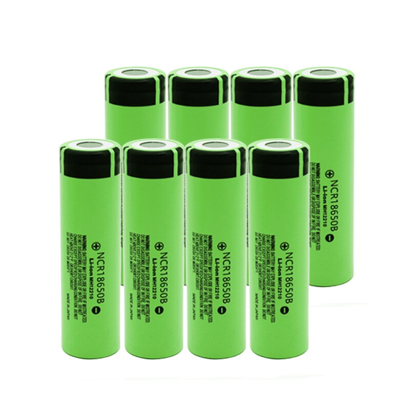 Baterías recargables originales 18650 NCR18650B 3,7 v 3400mah 18650, batería de repuesto de litio para linterna, cargador de baterías