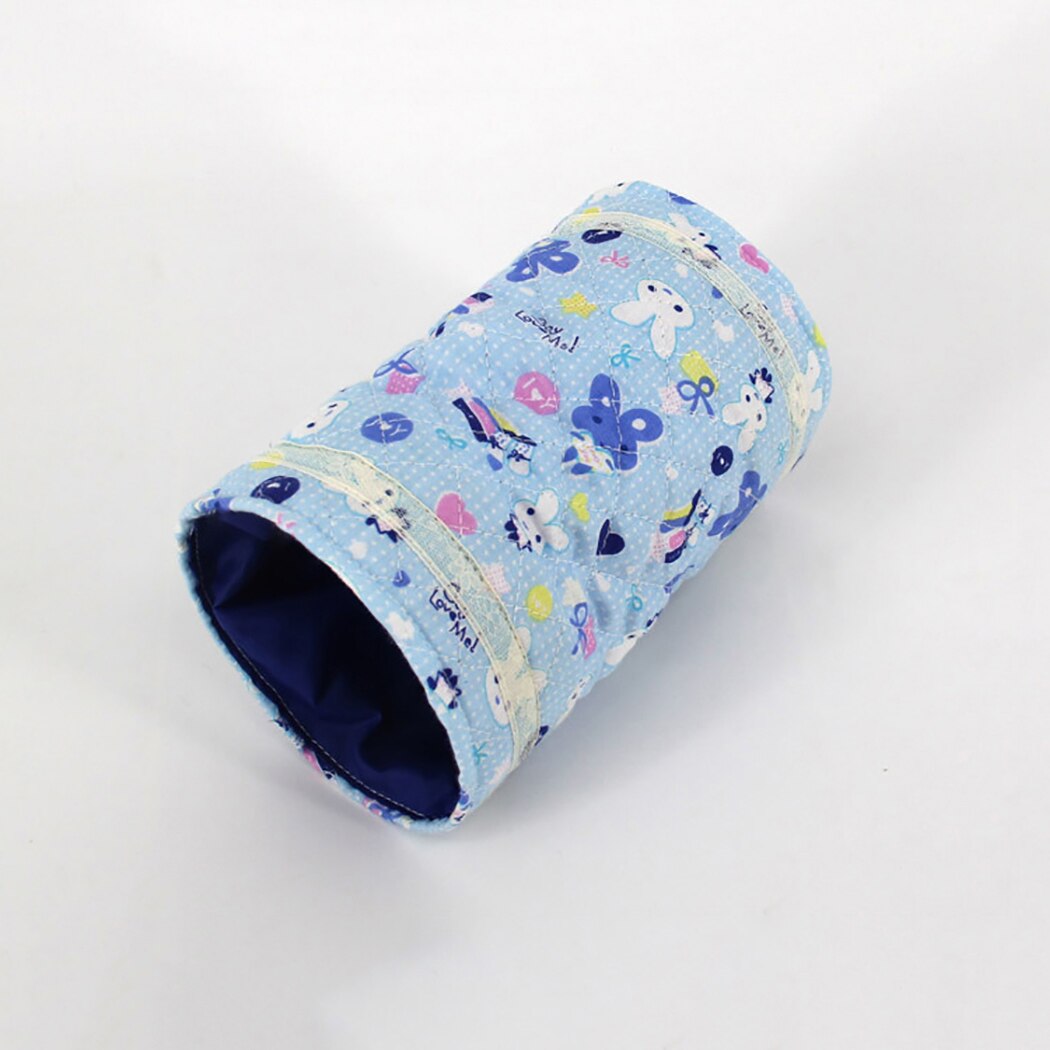 Túnel de juguete con de dibujos animados para hámster, tubos para mascotas pequeñas, cama nido para conejos, hurones, conejillos de indias, animales pequeños