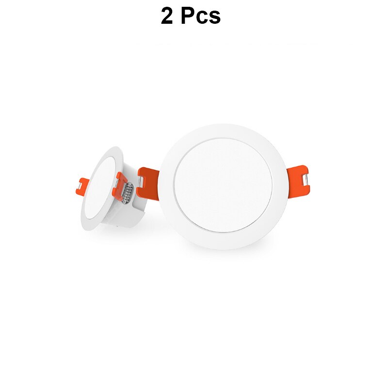 Original Yeelight Downlight, Smart E27 Bulb, Smart E14Candle Bulb ,Spotlight Bluetooth Mesh Edition Work with MIHomes App: 2pcs