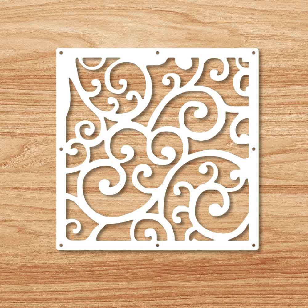 12 stykke europæisk væghængende skærm moderne enkel stue skillevæg skillevæg foldbar skærm gardin indretning 29 x 29cm: 003