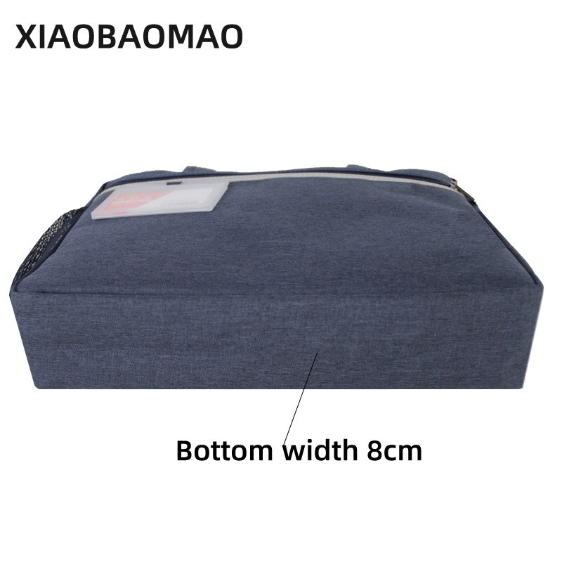 Large Capacity Briefcase Lock A4 File Folder For Documents Business Paper Bag Waterproof Organizer Canvas Office Supplies