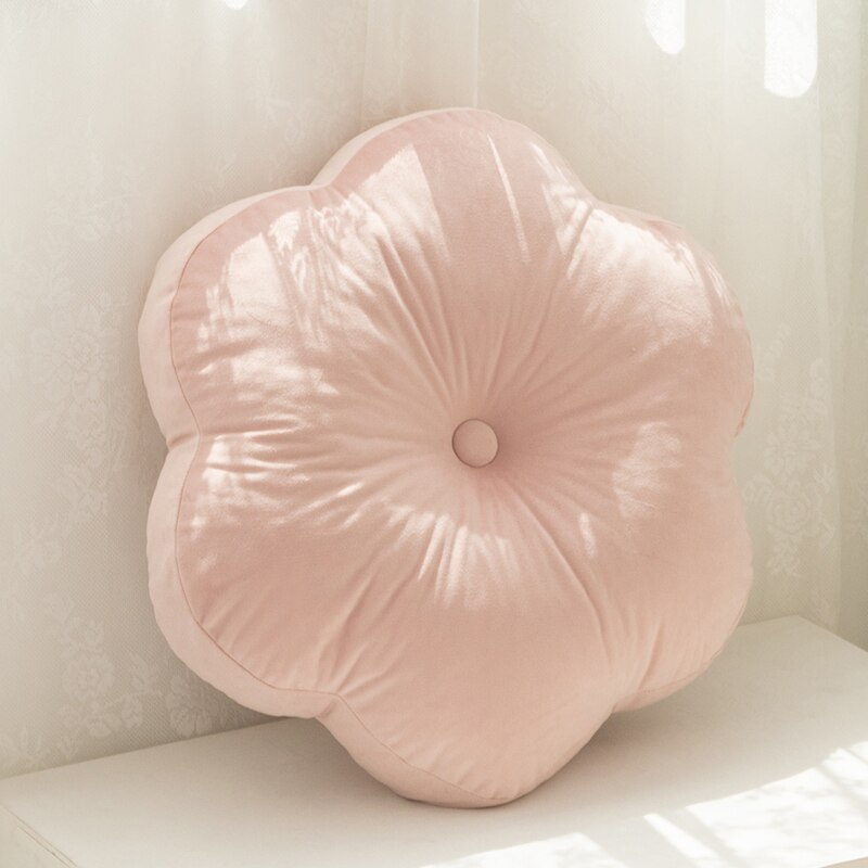 Ronde Kussen Kussen voor Bank Fluwelen Sierkussen Fluwelen Woondecoratie Ronde Kussen Kussen voor Bank Stoel Bed Auto Woonkamer (G 50cm/20in(Set of 4