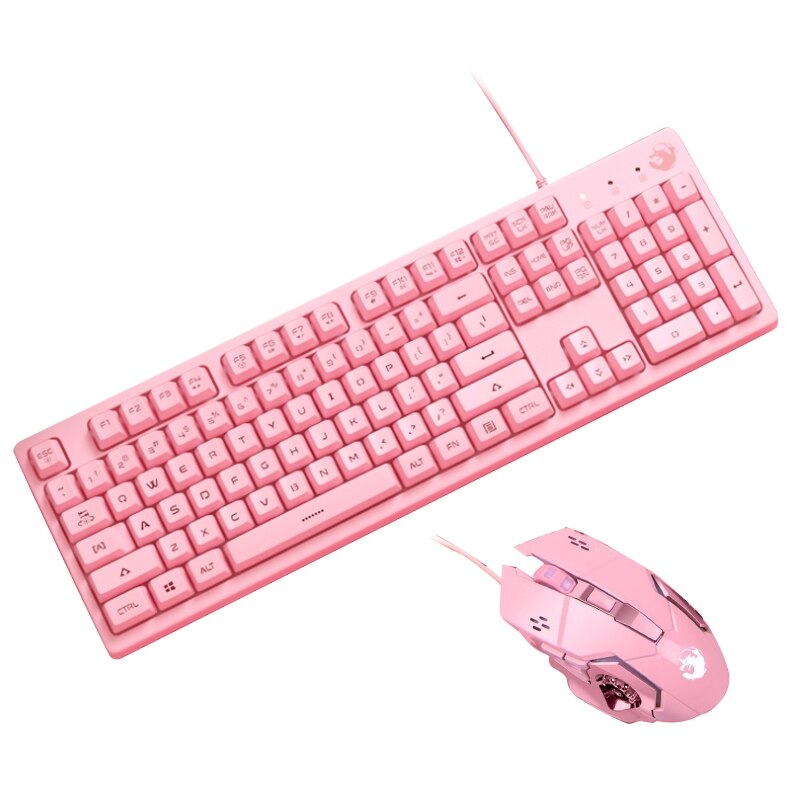 Bedraad mechanisch toetsenbord gaming muis ruisonderdrukking koptelefoon ronde muismat computer laptop accessoires voor kantoor: 4