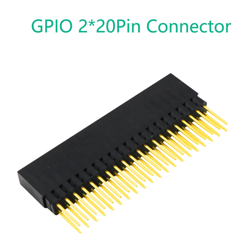 GPIO 2X20-Stift(40Stift) extra Groß Weibliche Stapeln Header mit Acryl Basis für Himbeere Pi A + Pi Modell B + Pi 2 3 4B